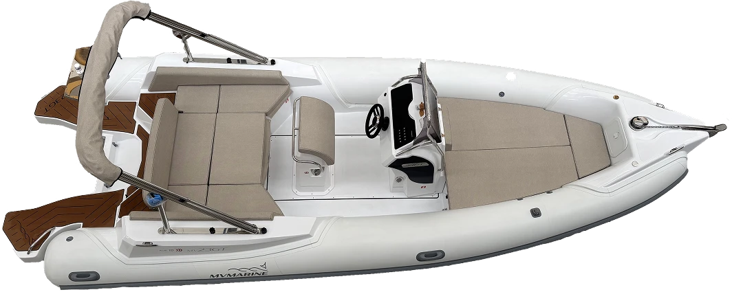 MV 23GT deck plan view